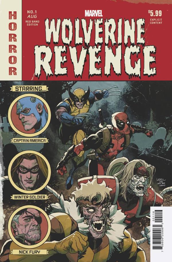 WOLVERINE REVENGE RED BAND #1 (OF 5) 1:25 COPY INCV [POLYBAGGE