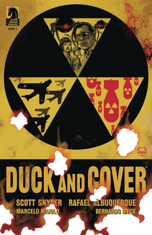 DUCK & COVER #1 CVR D 1:20 COPY JOHNSON