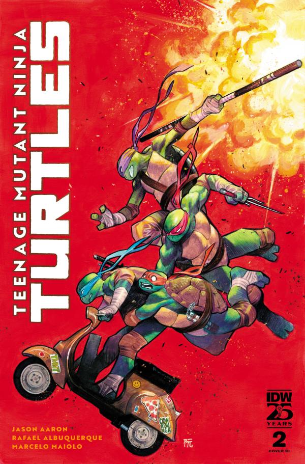 TEENAGE MUTANT NINJA TURTLES 2024 #2 1:100 COPY RUAN INCV