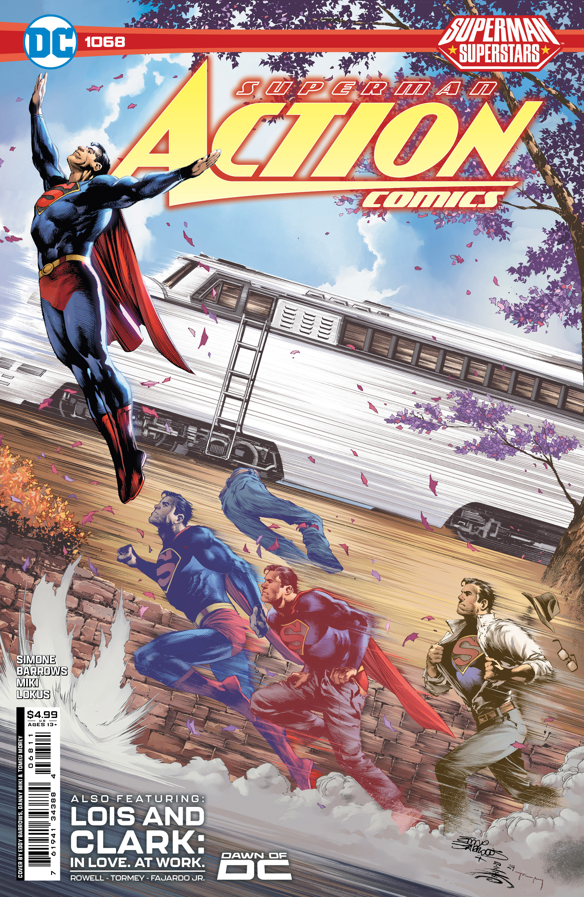 ACTION COMICS #1068 CVR A EDDY BARROWS & DANNY MIKI