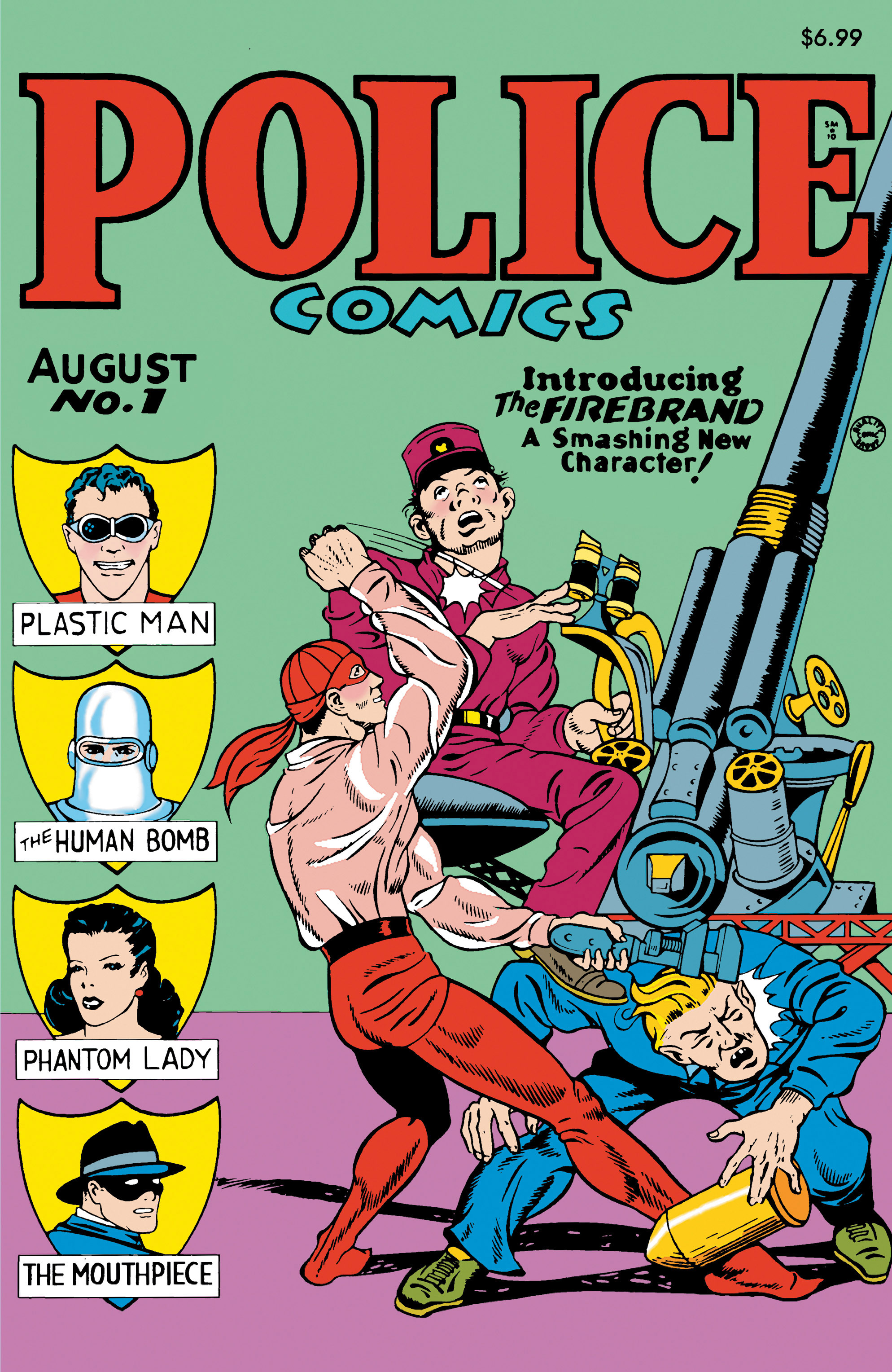 POLICE COMICS #1 FACSIMILE EDITION