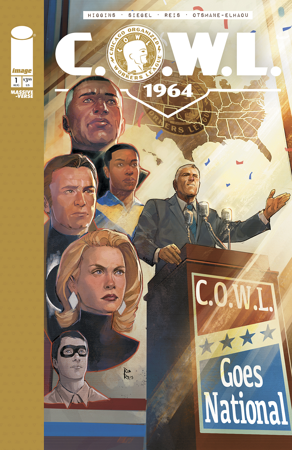 COWL 1964 #1 (OF 3) CVR A ROD REIS