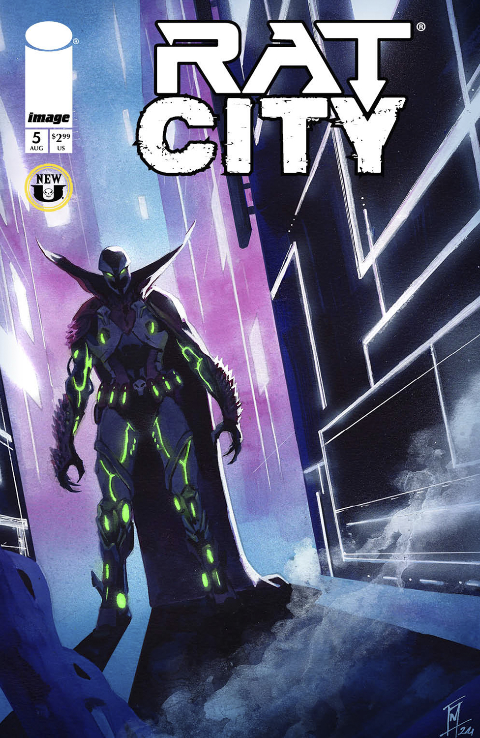 SPAWN RAT CITY #5 CVR A FEDE MELE