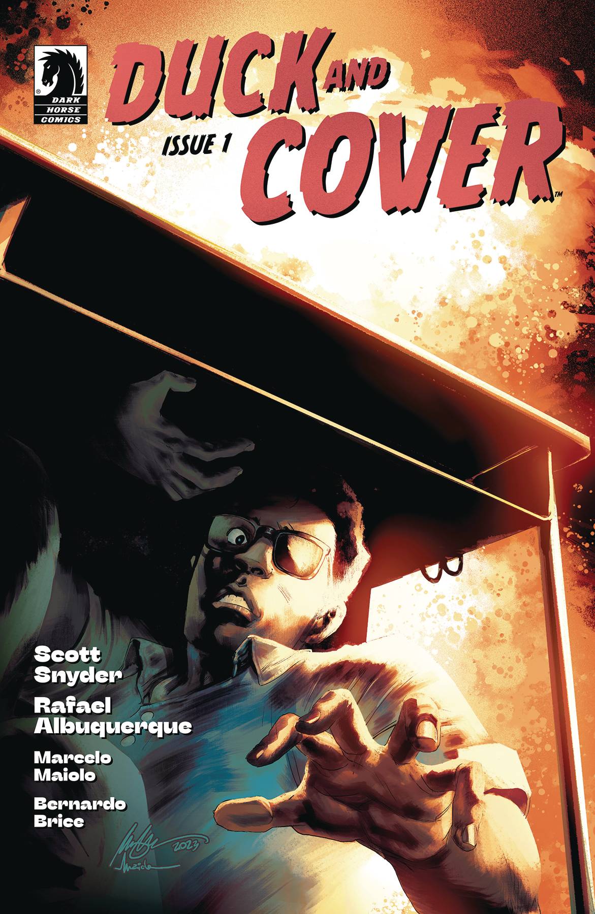 DUCK & COVER #1 CVR C FOIL ALBUQUERQUE