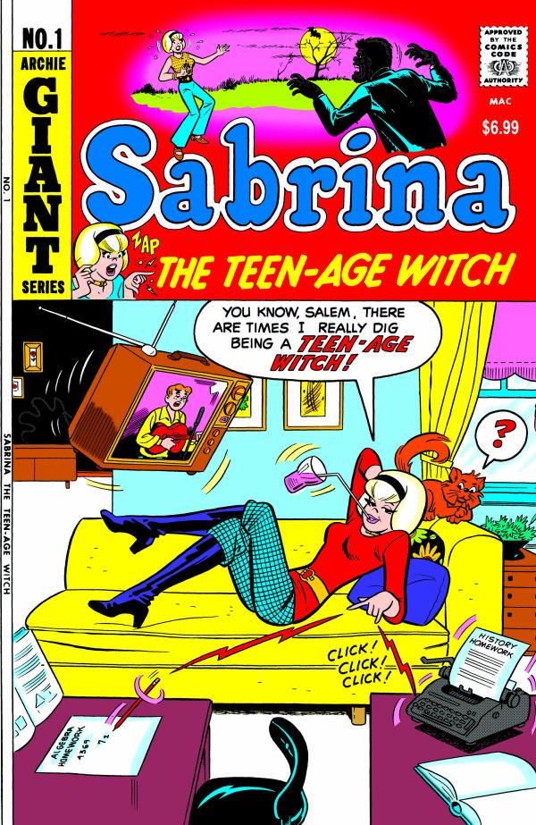 ARCHIE FACSIMILE #7 SABRINA THE TEENAGE WITCH #1 CVR A DAN DECARLO & RUDY LAPICK