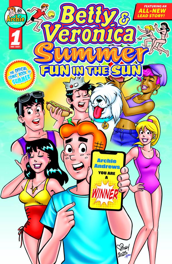 BETTY & VERONICA SUMMER FUN IN THE SUN (ONE SHOT) CVR A HOLLY G & ROSARIO TITO PENA