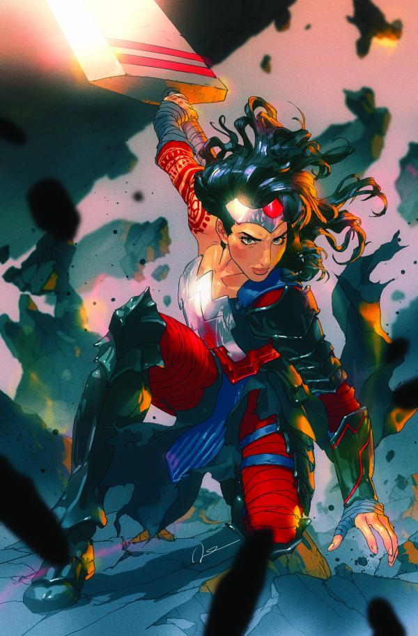 ABSOLUTE WONDER WOMAN #11 CVR C GERALD PAREL CARD STOCK VAR
