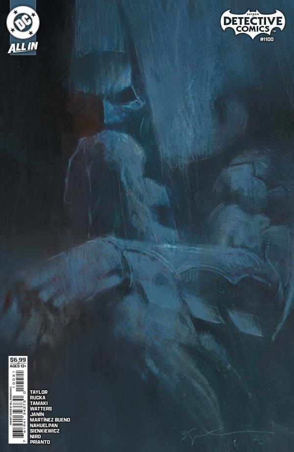 DETECTIVE COMICS #1100 CVR D BILL SIENKIEWICZ CARD STOCK VAR