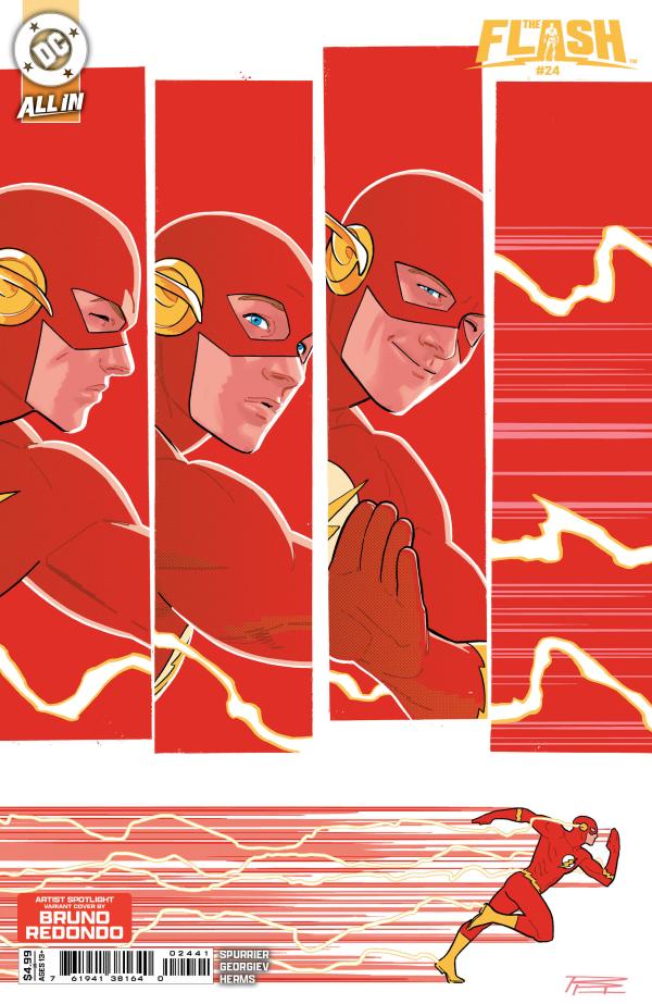 FLASH #24 CVR D BRUNO REDONDO ARTIST SPOTLIGHT CARD STOCK VAR