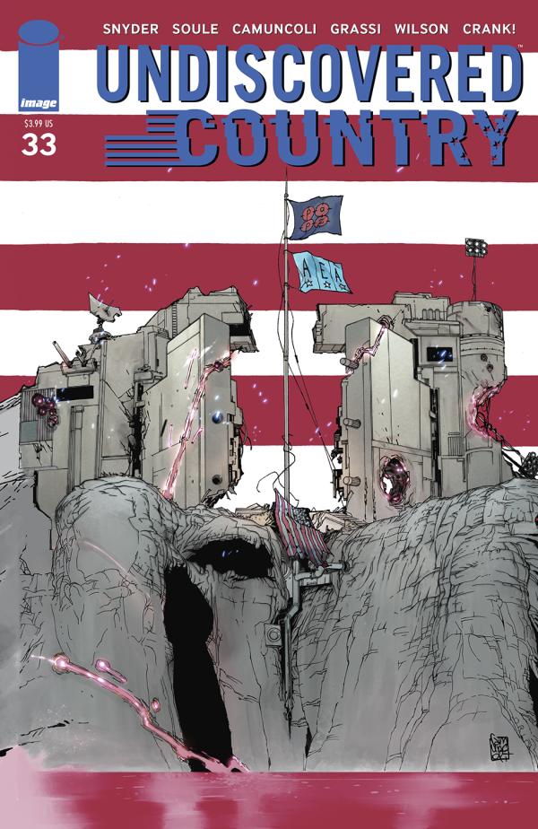 UNDISCOVERED COUNTRY #33 CVR A GIUSEPPE CAMUNCOLI (MR)