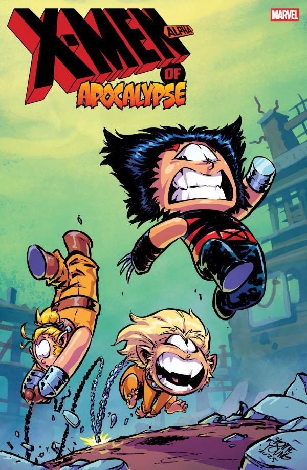 X-MEN OF APOCALYPSE ALPHA #1 SKOTTIE YOUNG VARIANT