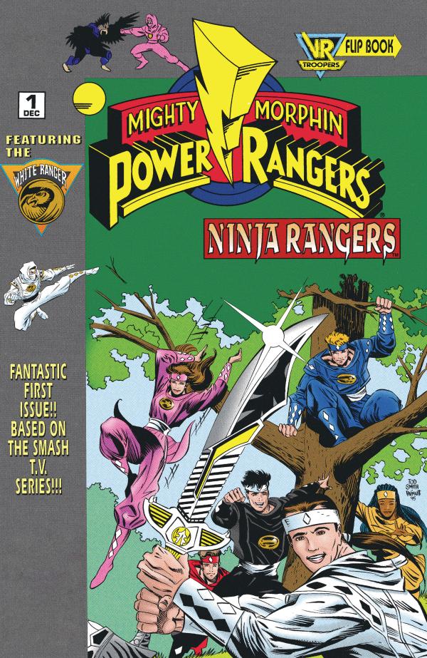 VR TROOPERS/POWER RANGERS FLIPBOOK FACSIMILE EDITION #1 A MAIN (DRESSED, SMITH & ROSS)