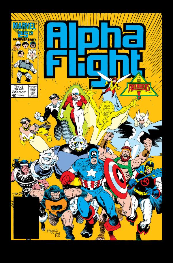 Alpha Flight By Mantlo & Lee Omnibus Mike Mignola Cover [DM Only]