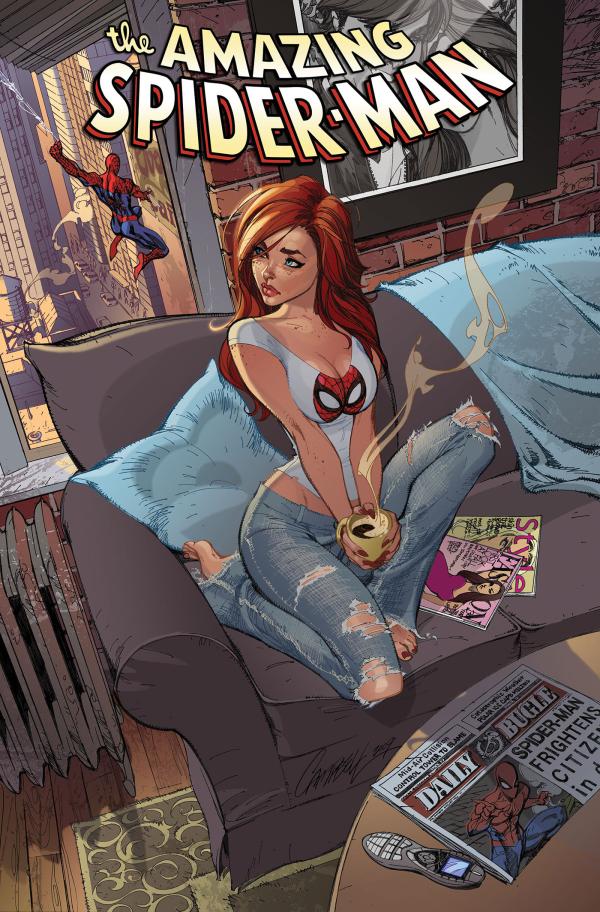 SPIDER-MAN: BRAND NEW DAY OMNIBUS VOL. 2 J. SCOTT CAMPBELL COVER [DM ONLY]