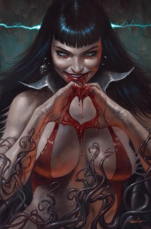 VAMPIRELLA (2025) #6 CVR F PARRILLO METAL PREMIUM