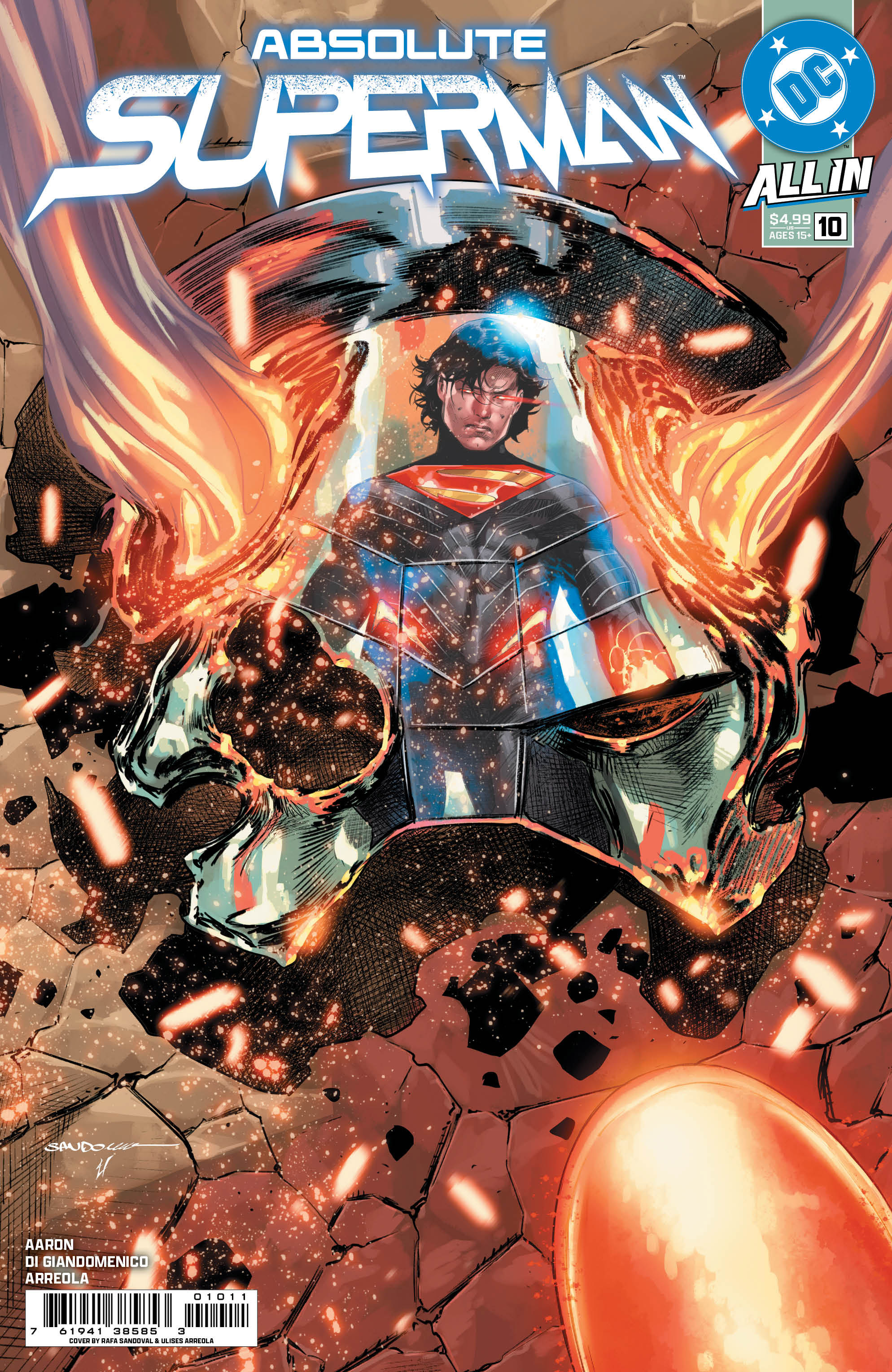 ABSOLUTE SUPERMAN #10 CVR A RAFA SANDOVAL