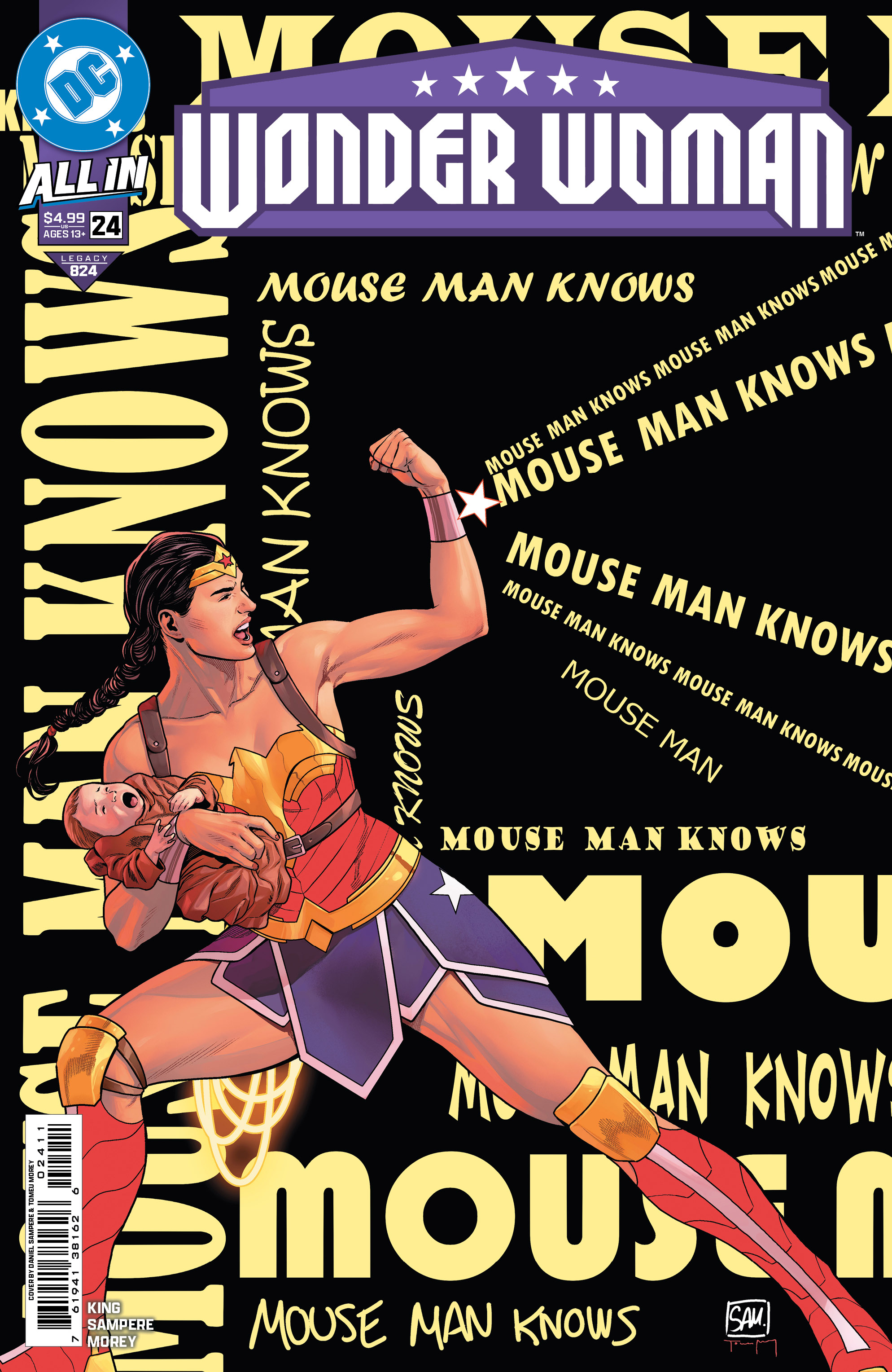 WONDER WOMAN #24 CVR A DANIEL SAMPERE