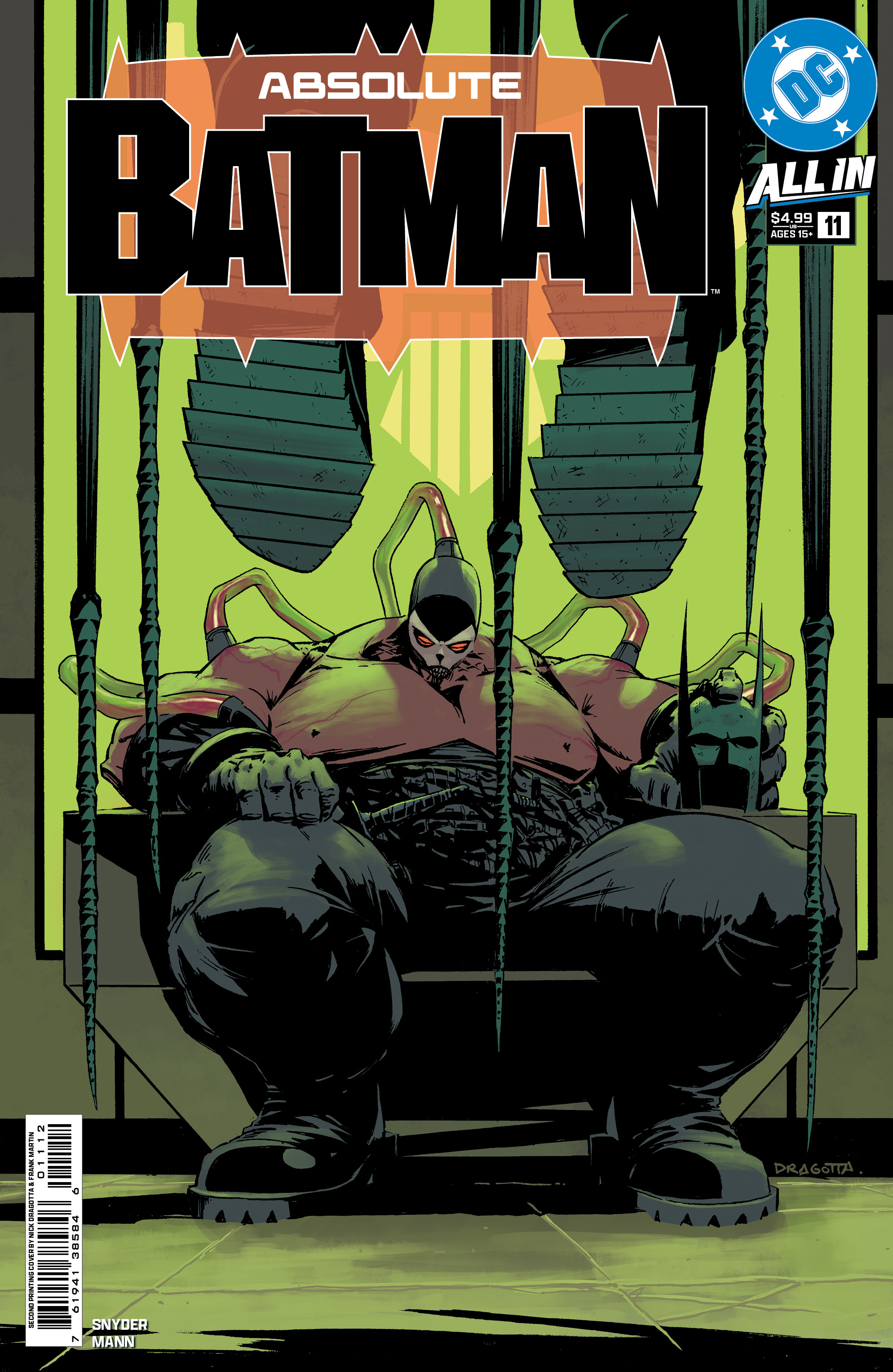 ABSOLUTE BATMAN #11 Second Printing