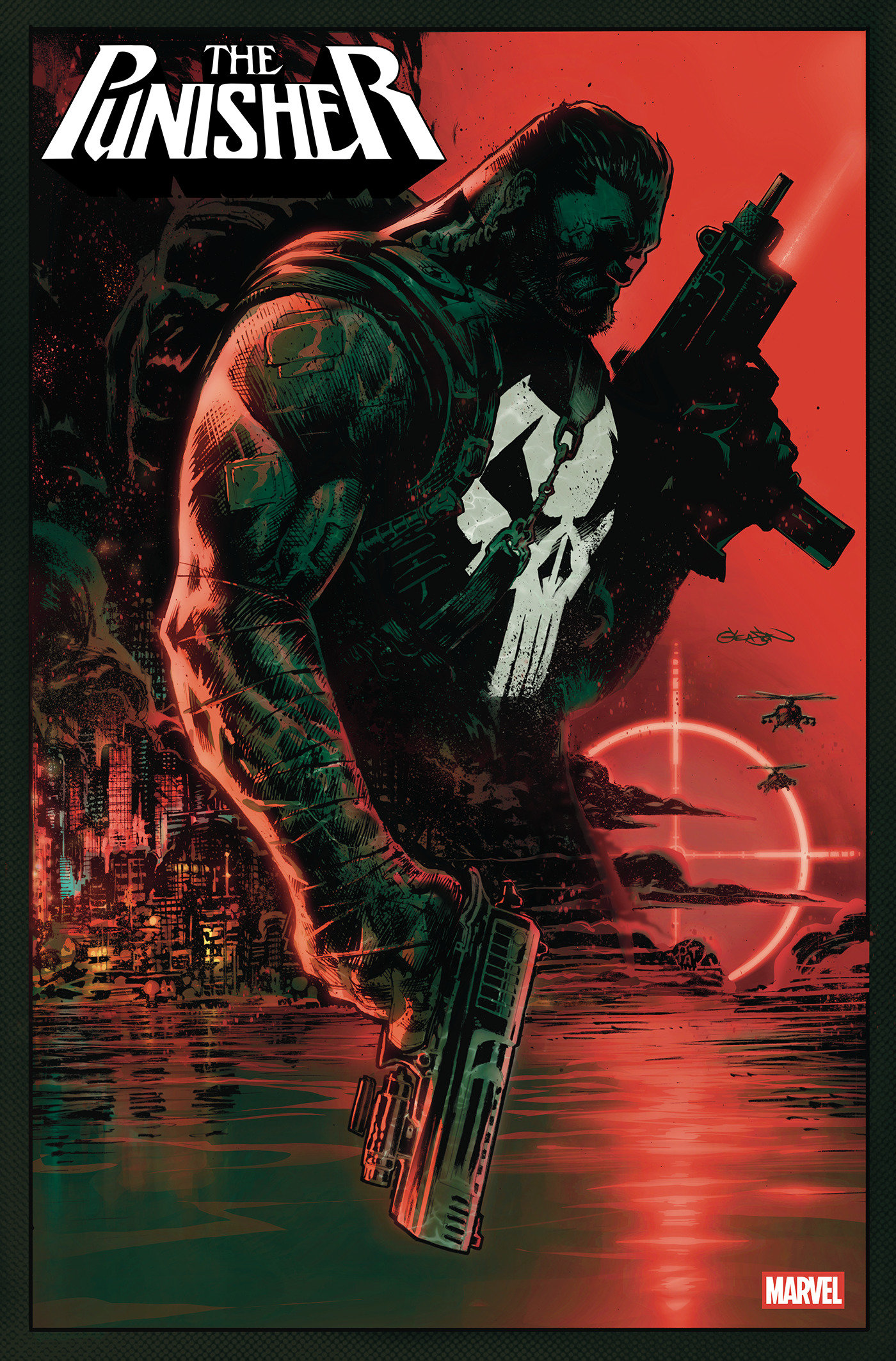 PUNISHER: RED BAND #1 PATRICK GLEASON VARIANT [POLYBAGGED] [1:25]