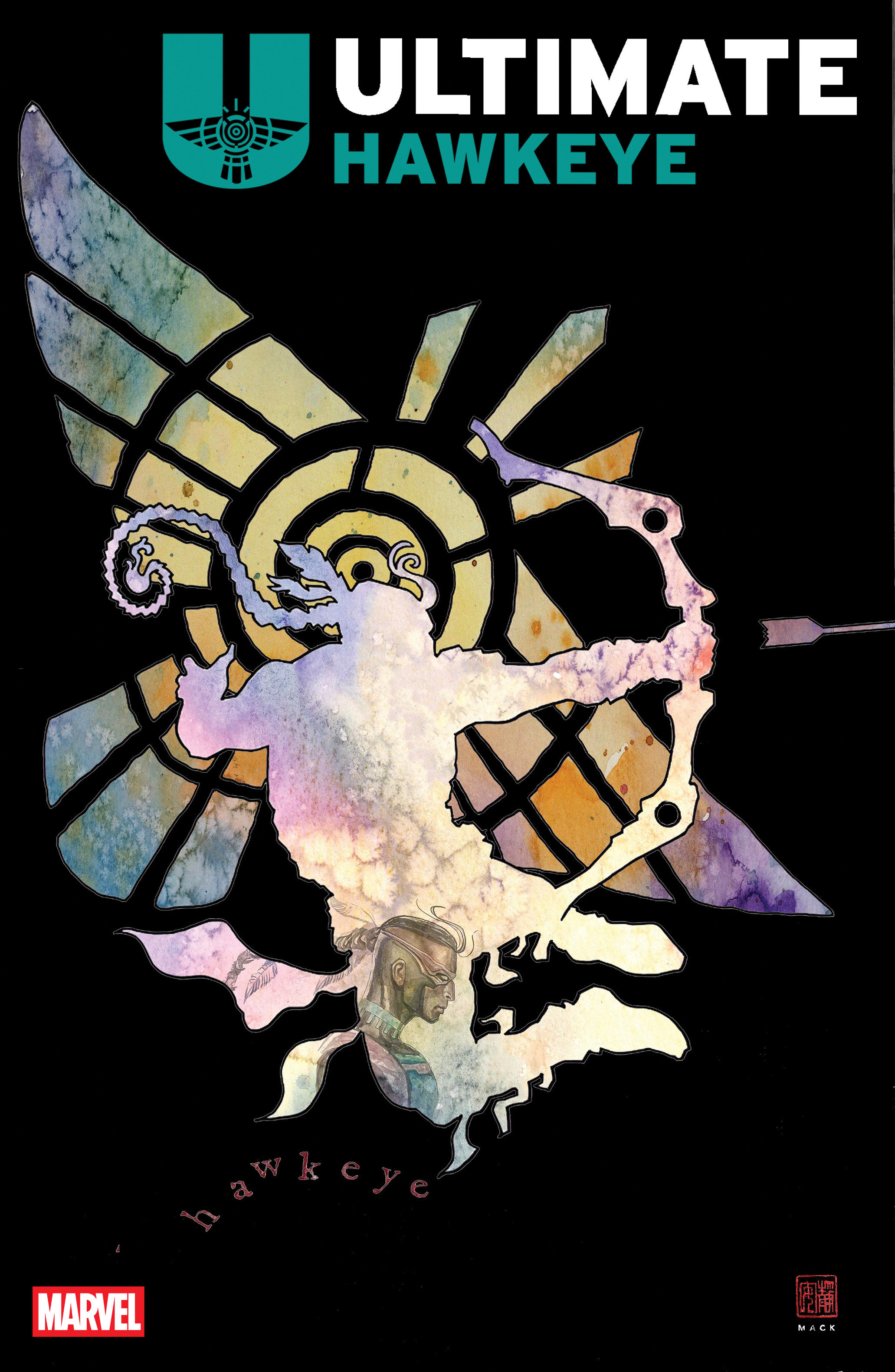 ULTIMATE HAWKEYE #1 DAVID MACK VARIANT [1:25]