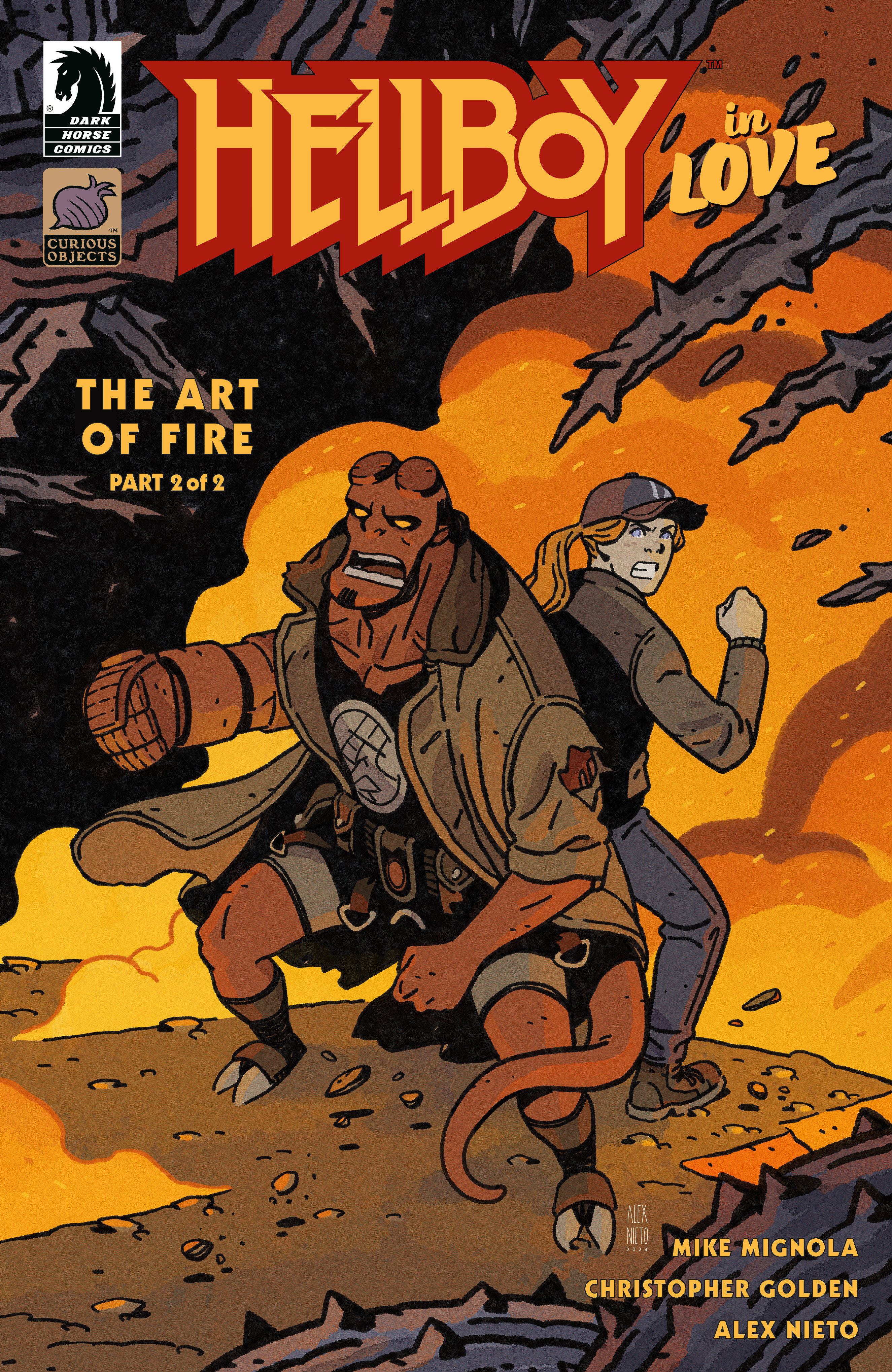 Hellboy in Love: The Art of Fire #2 (CVR A) (Alex Nieto)