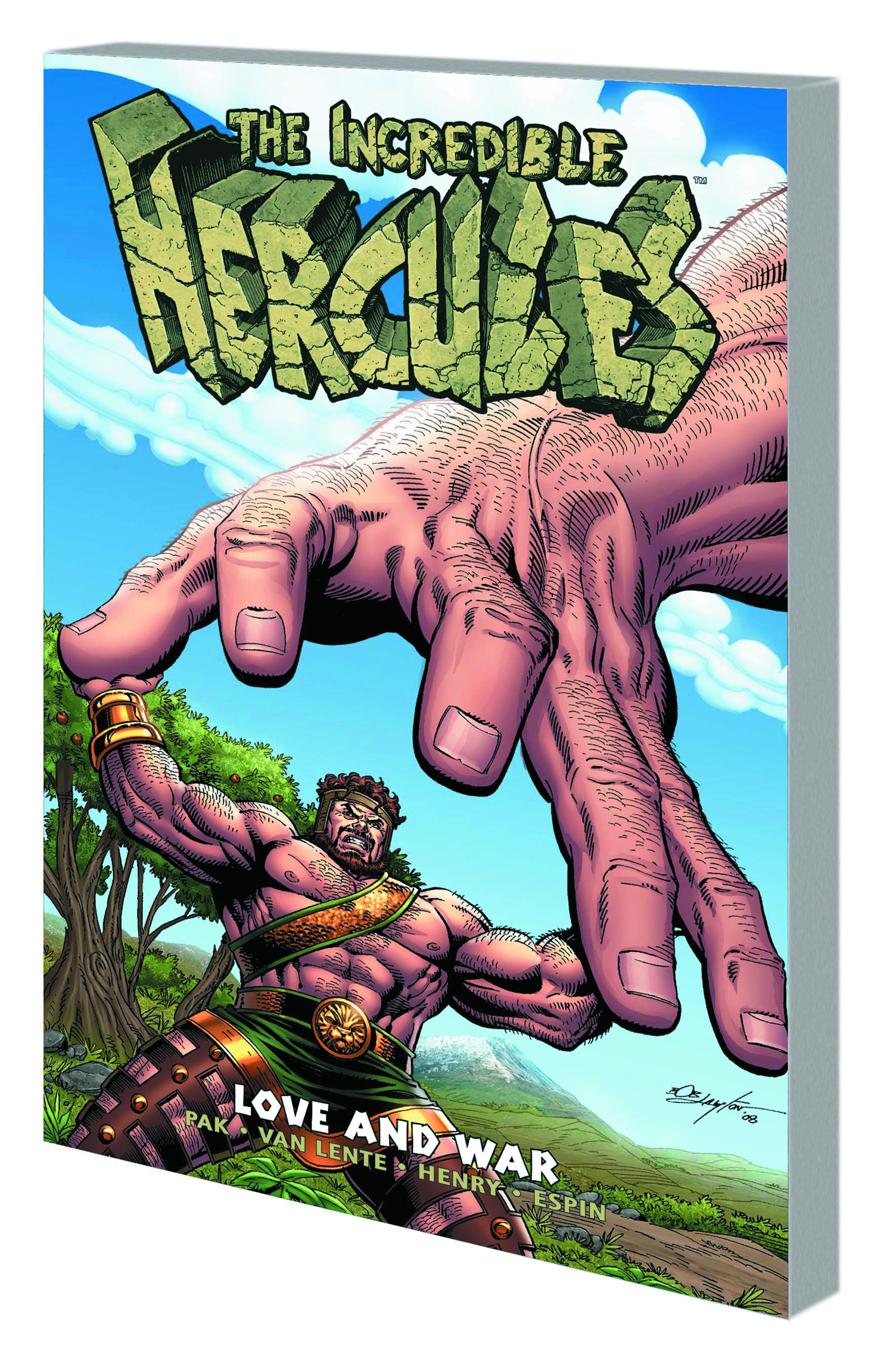 INCREDIBLE HERCULES TP LOVE AND WAR