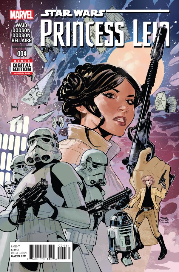 PRINCESS LEIA #4 (OF 5) - SIGNED BY DODSON