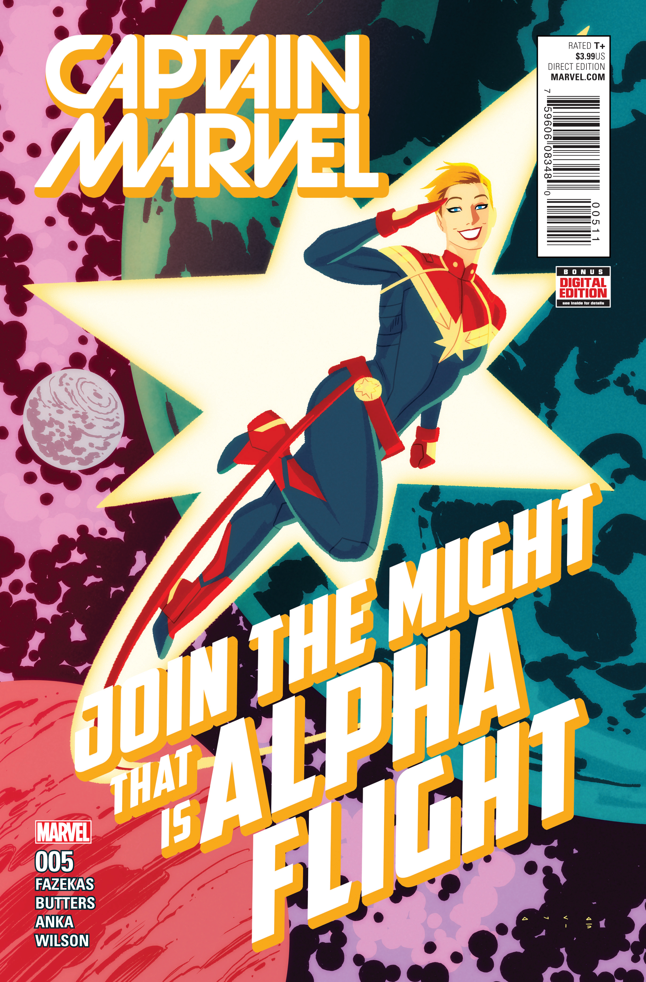 CAPTAIN MARVEL #5 (2016)