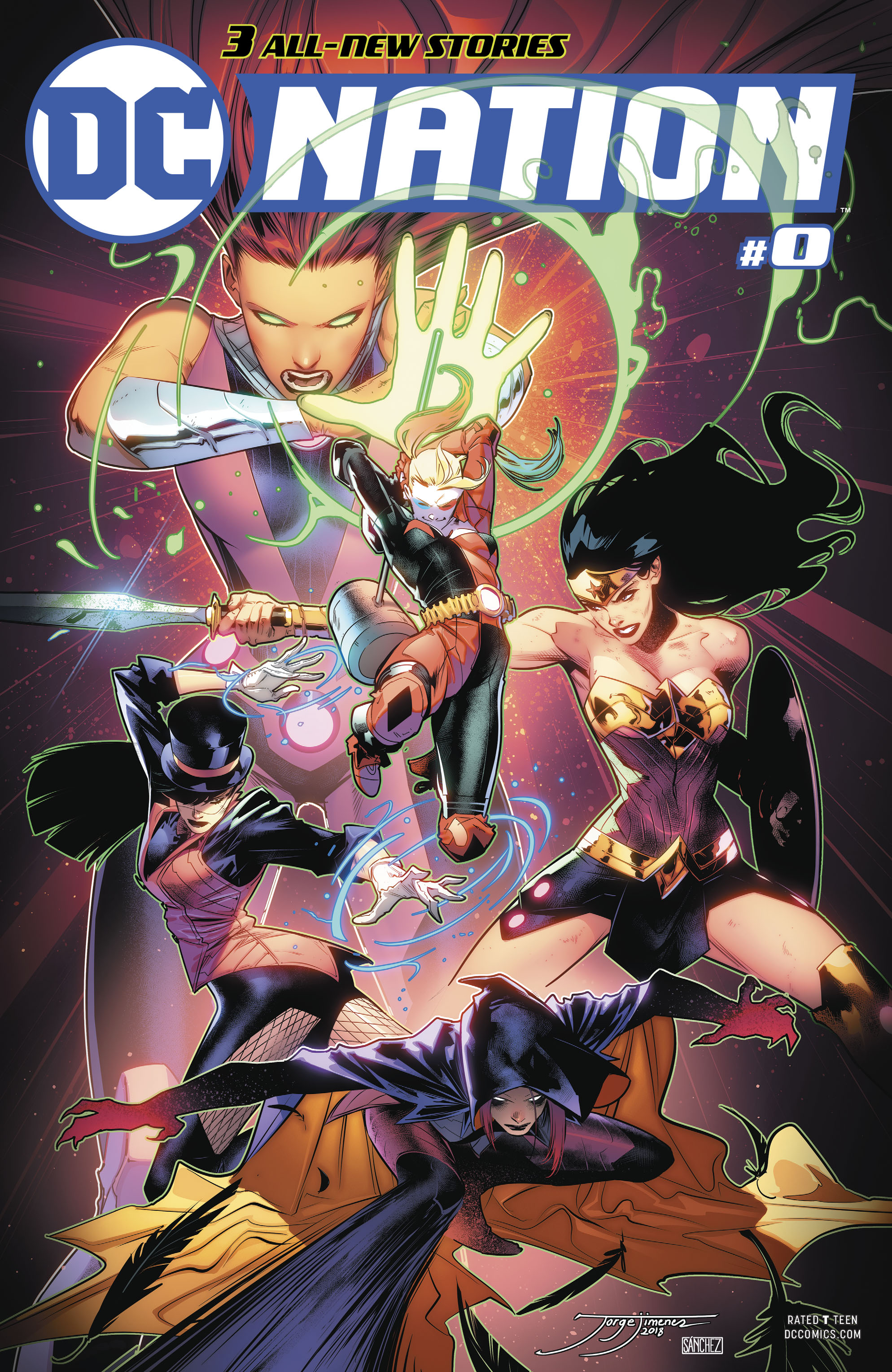 DC NATION #0 JLA VAR ED