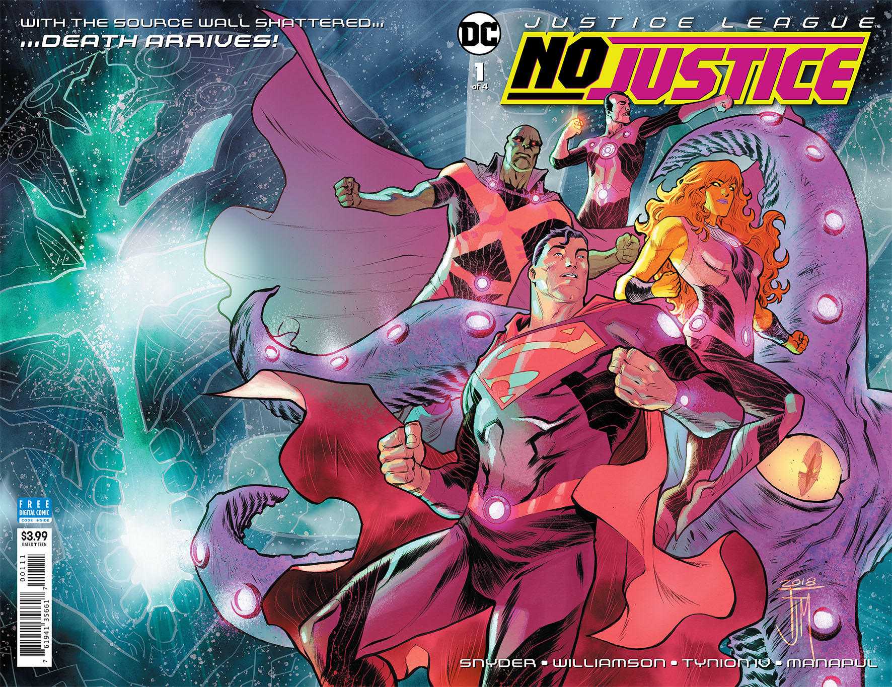 JUSTICE LEAGUE NO JUSTICE #1