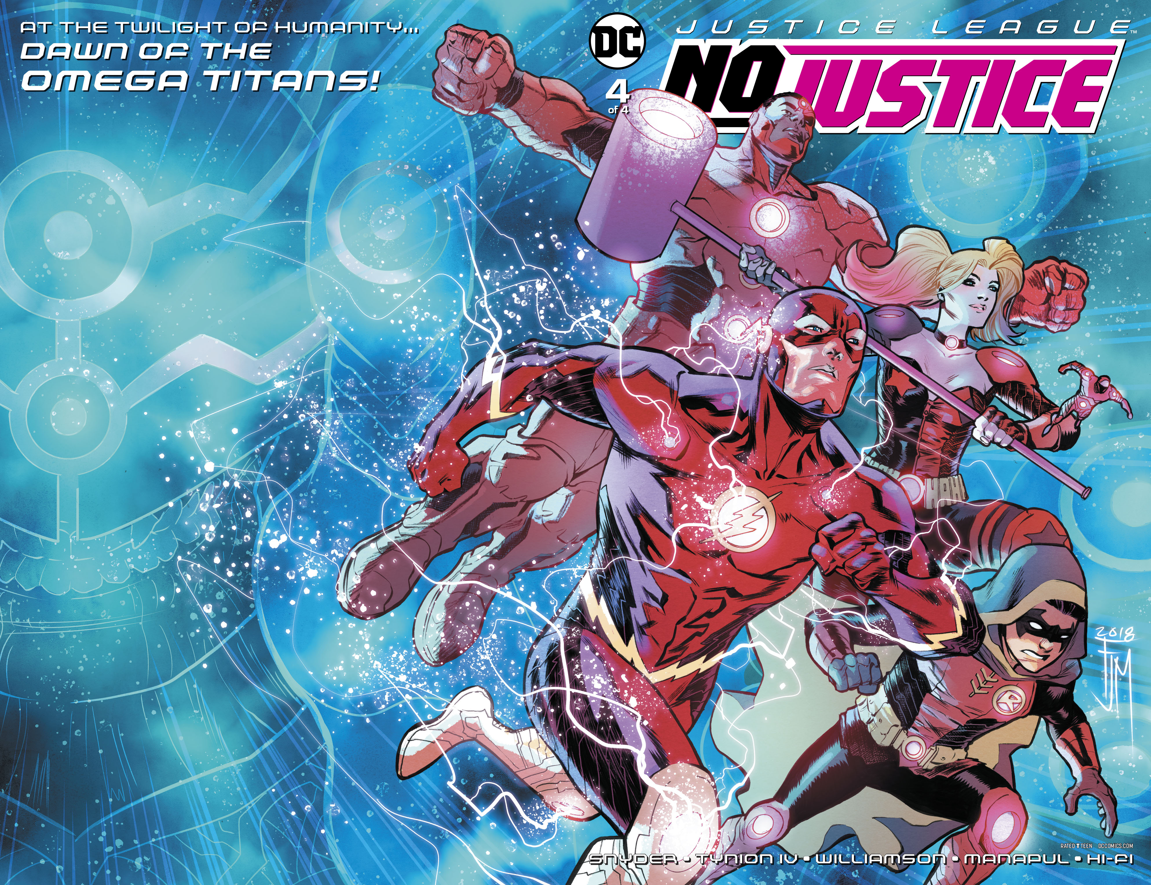 JUSTICE LEAGUE NO JUSTICE #4