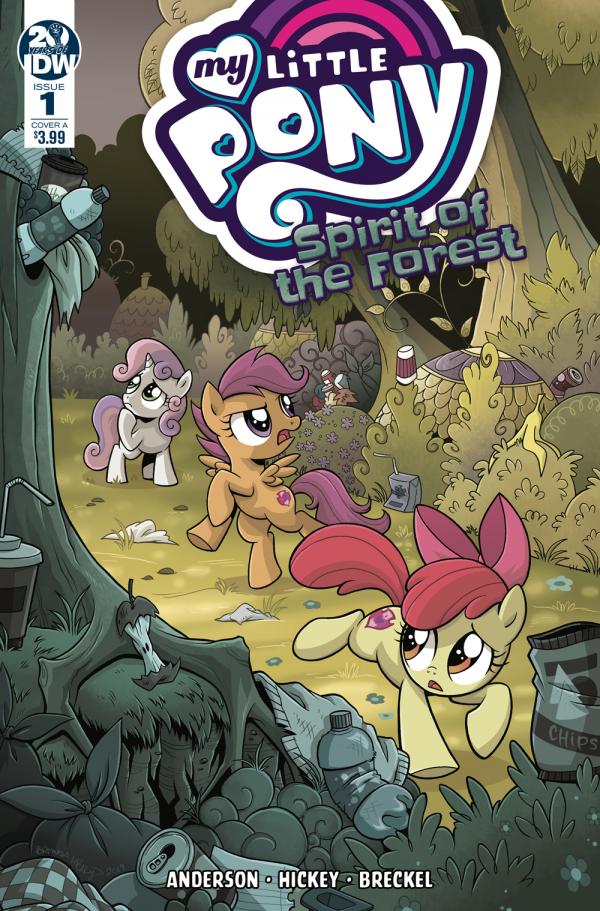 MY LITTLE PONY SPIRIT OF THE FOREST #1 CVR A HICKEY