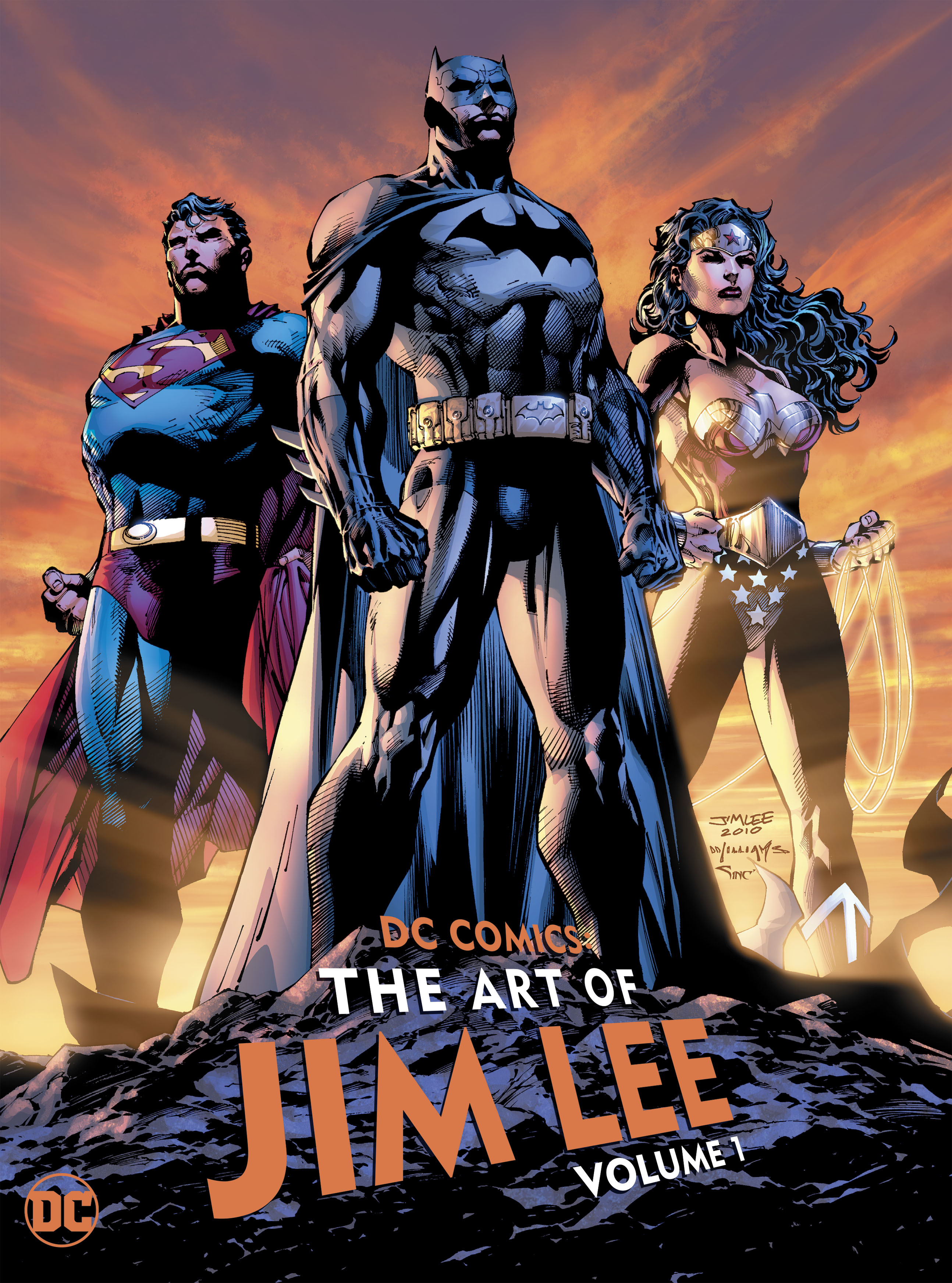 DC COMICS THE ART OF JIM LEE HC #1