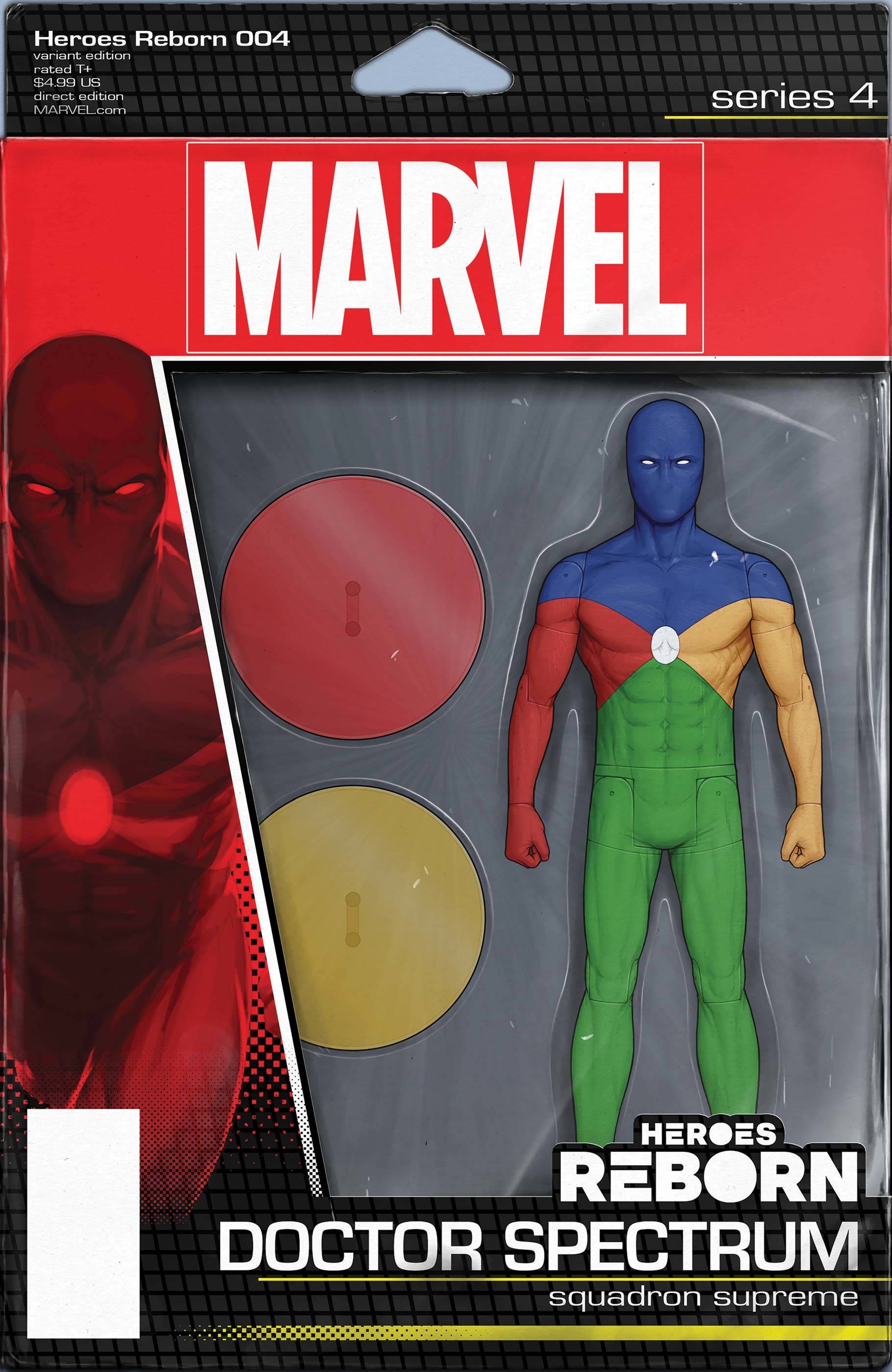 HEROES REBORN #4 (OF 7) CHRISTOPHER ACTION FIGURE VAR