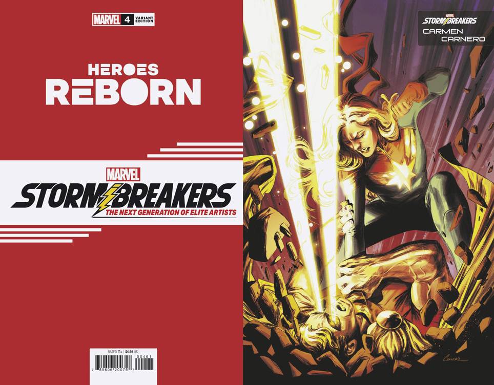 HEROES REBORN #4 (OF 7) CARNERO STORMBREAKERS VAR