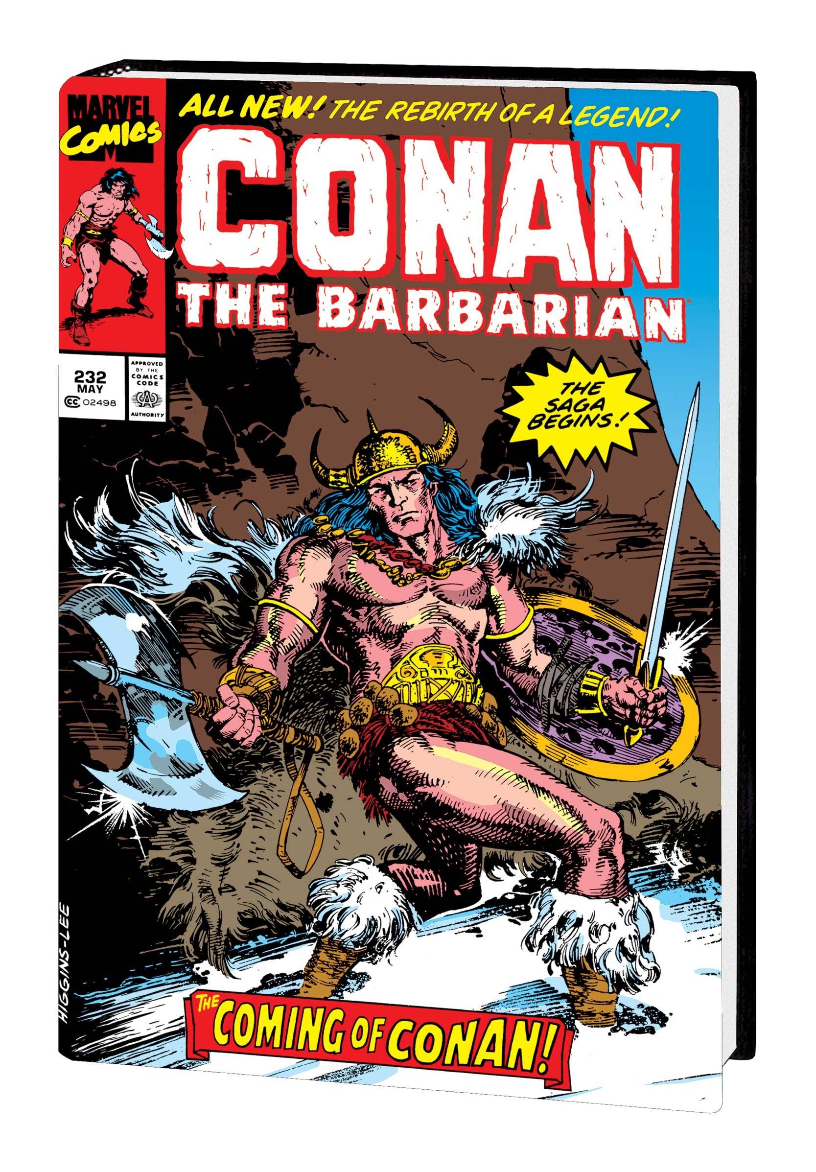 CONAN THE BARBARIAN ORIG MARVEL YRS OMNIBUS HC VOL 09 HIGGIN