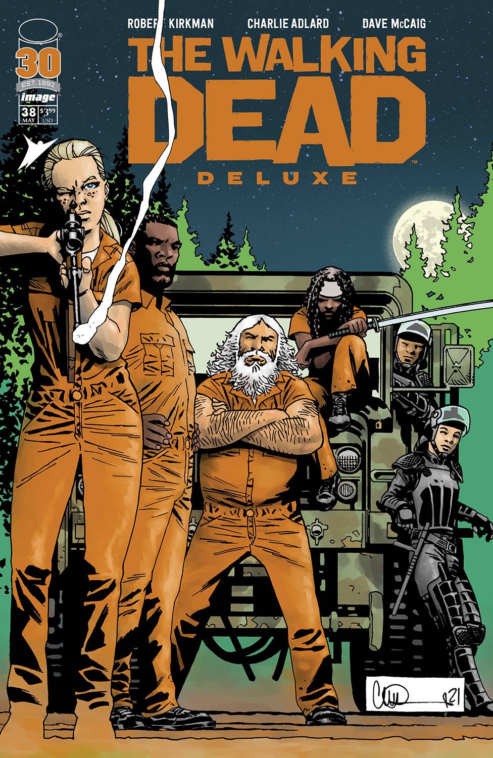 WALKING DEAD DLX #38 CVR D ADLARD (MR)