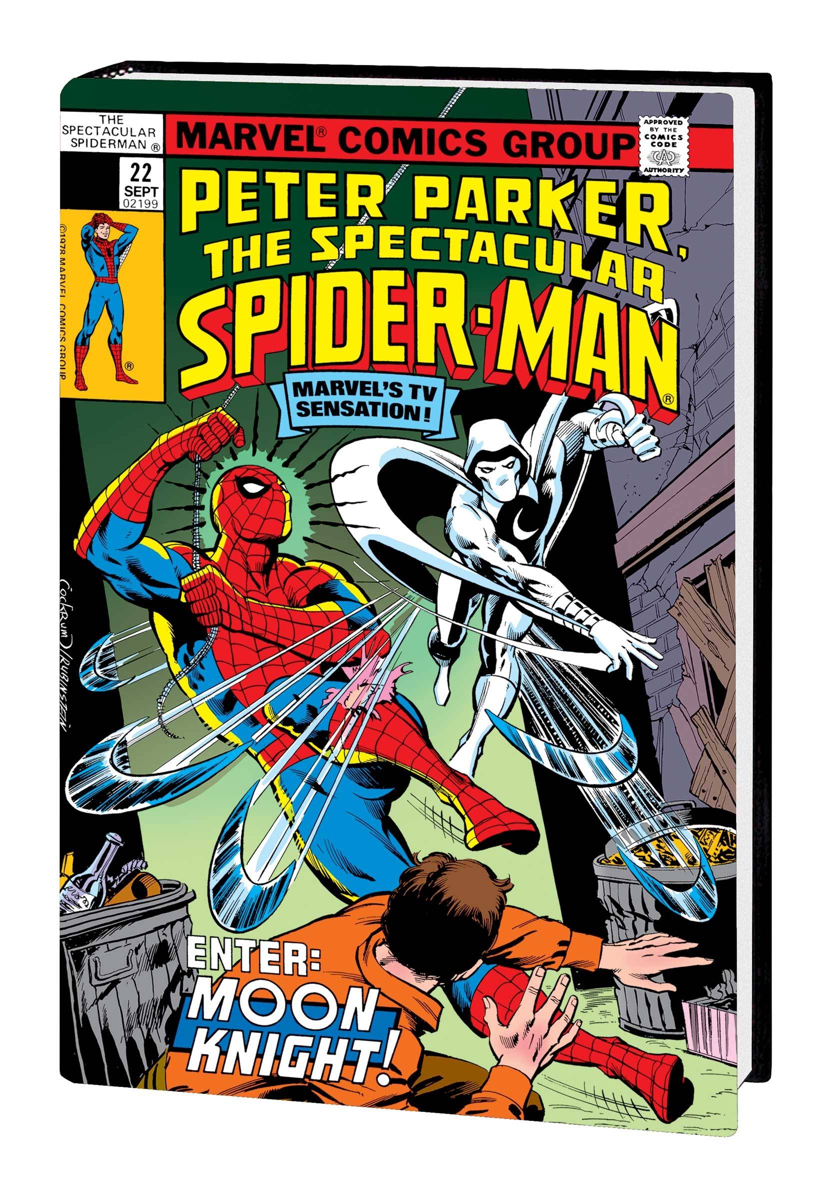 SPECTACULAR SPIDER-MAN OMNIBUS HC VOL 1 COCKRUM DM VAR