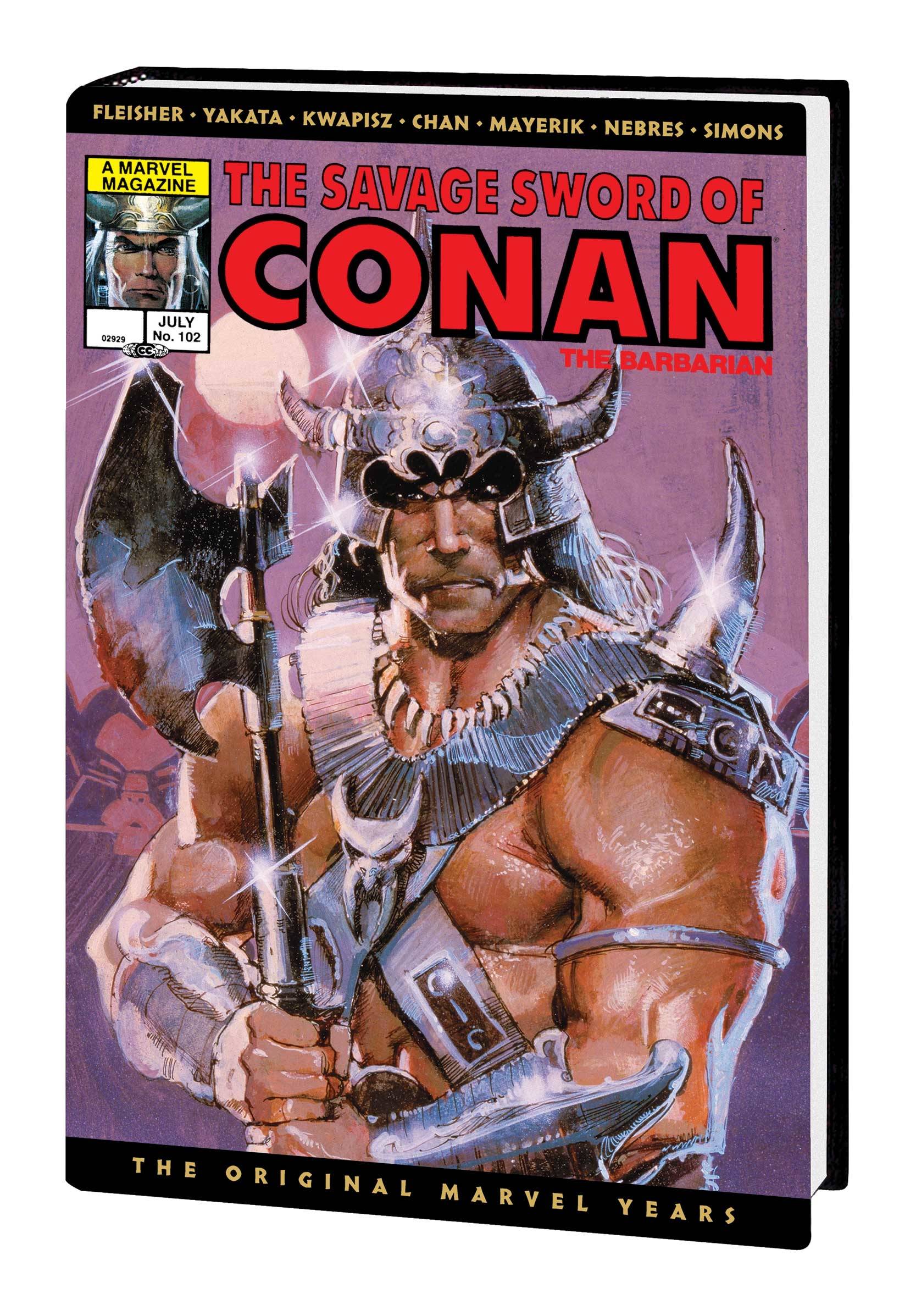 SAVAGE SWORD OF CONAN MARVEL YEARS OMNIBUS HC VOL 08 SIENKIE