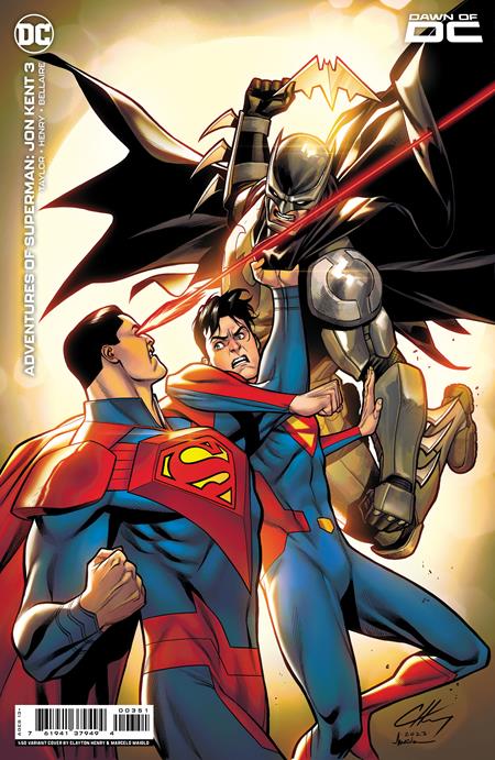 ADVENTURES OF SUPERMAN JON KENT #3 (OF 6) CVR E INC 1:50 CLAYTON HENRY FOIL VAR