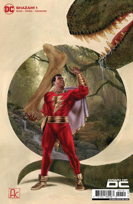 SHAZAM #1 CVR F INC 1:50 ARIEL COLON CARD STOCK VAR