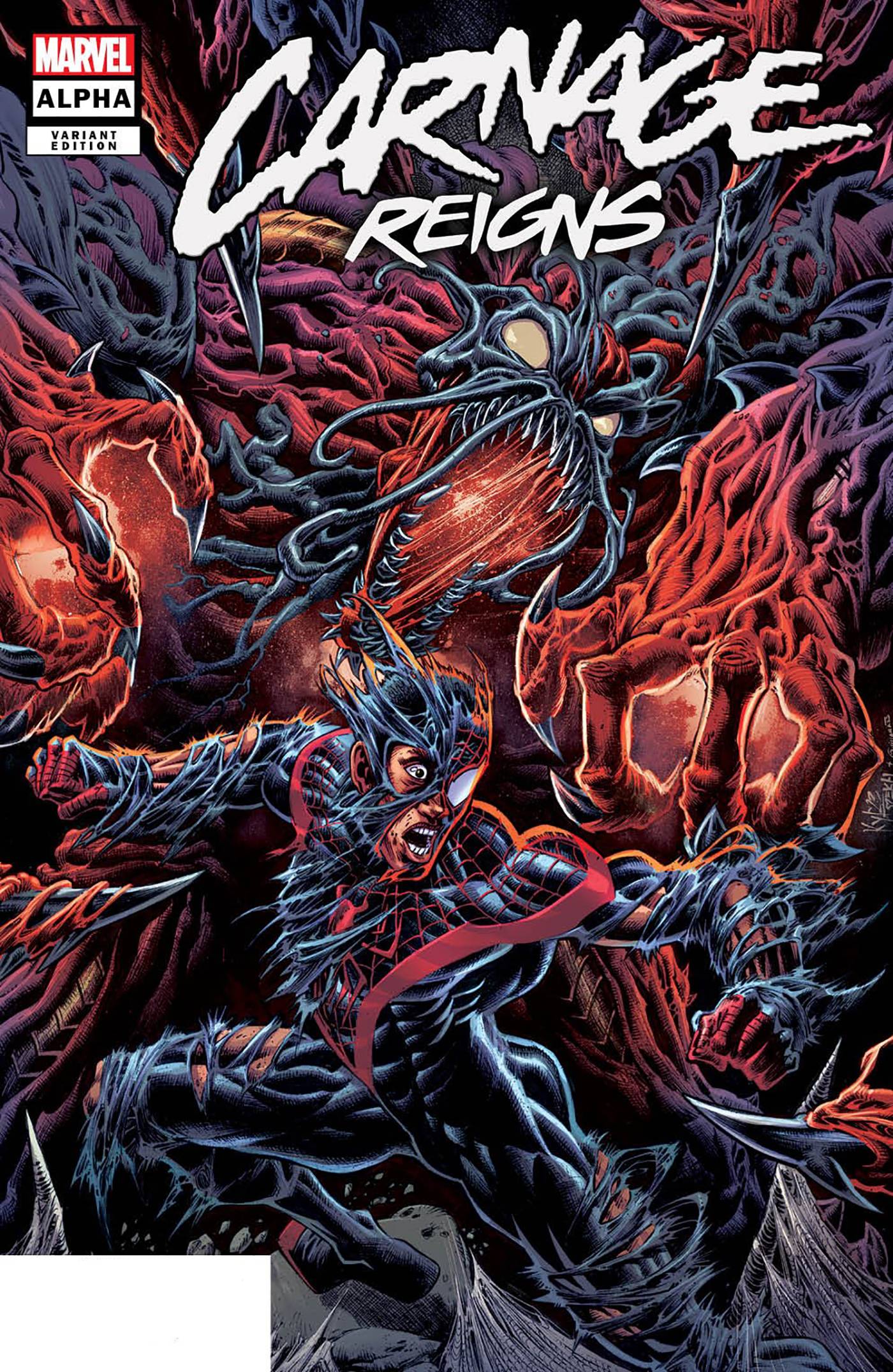 CARNAGE REIGNS ALPHA #1 1:25 COPY INCV KYLE HOTZ VAR