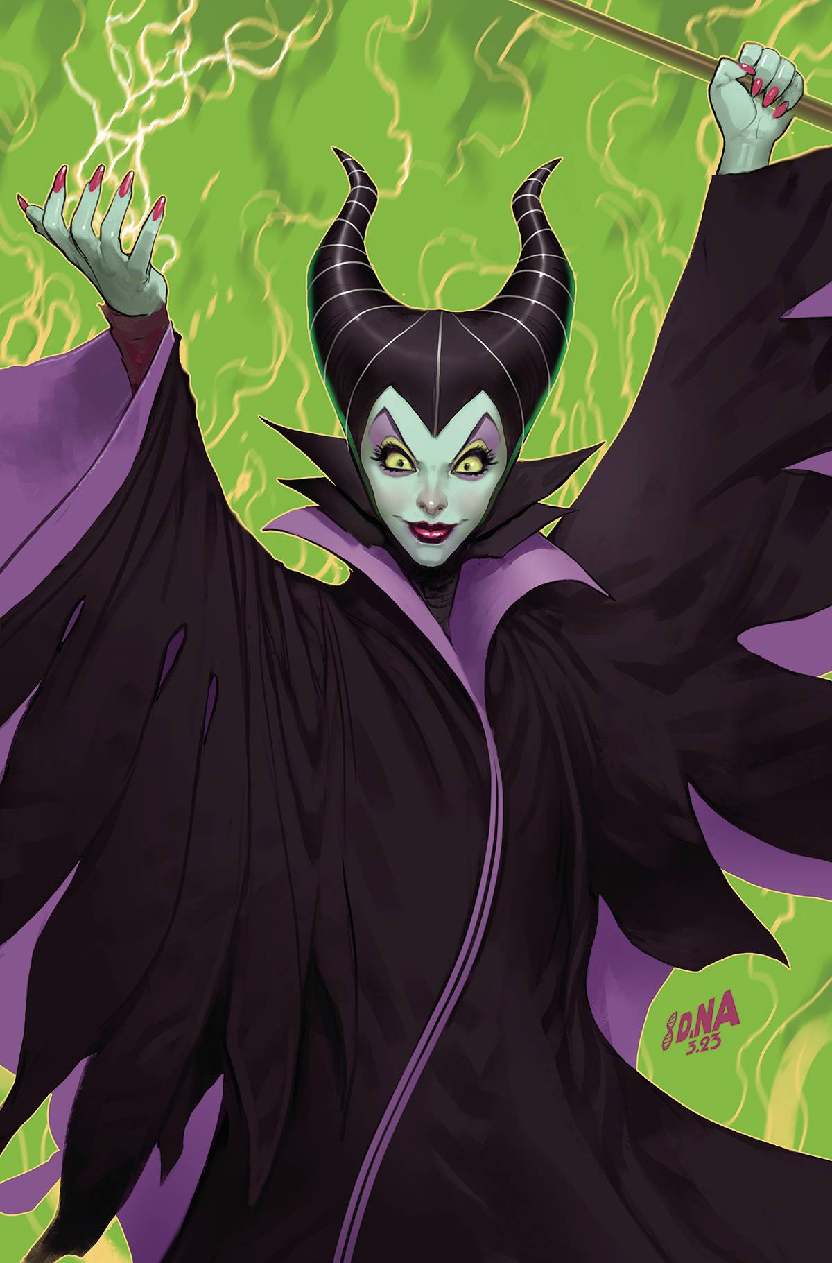 DISNEY VILLAINS MALEFICENT #1 CVR K 1:25 COPY INCV NAKAYAMA VI