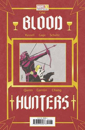 BLOOD HUNTERS #1 DECLAN SHALVEY BOOK CVR VAR