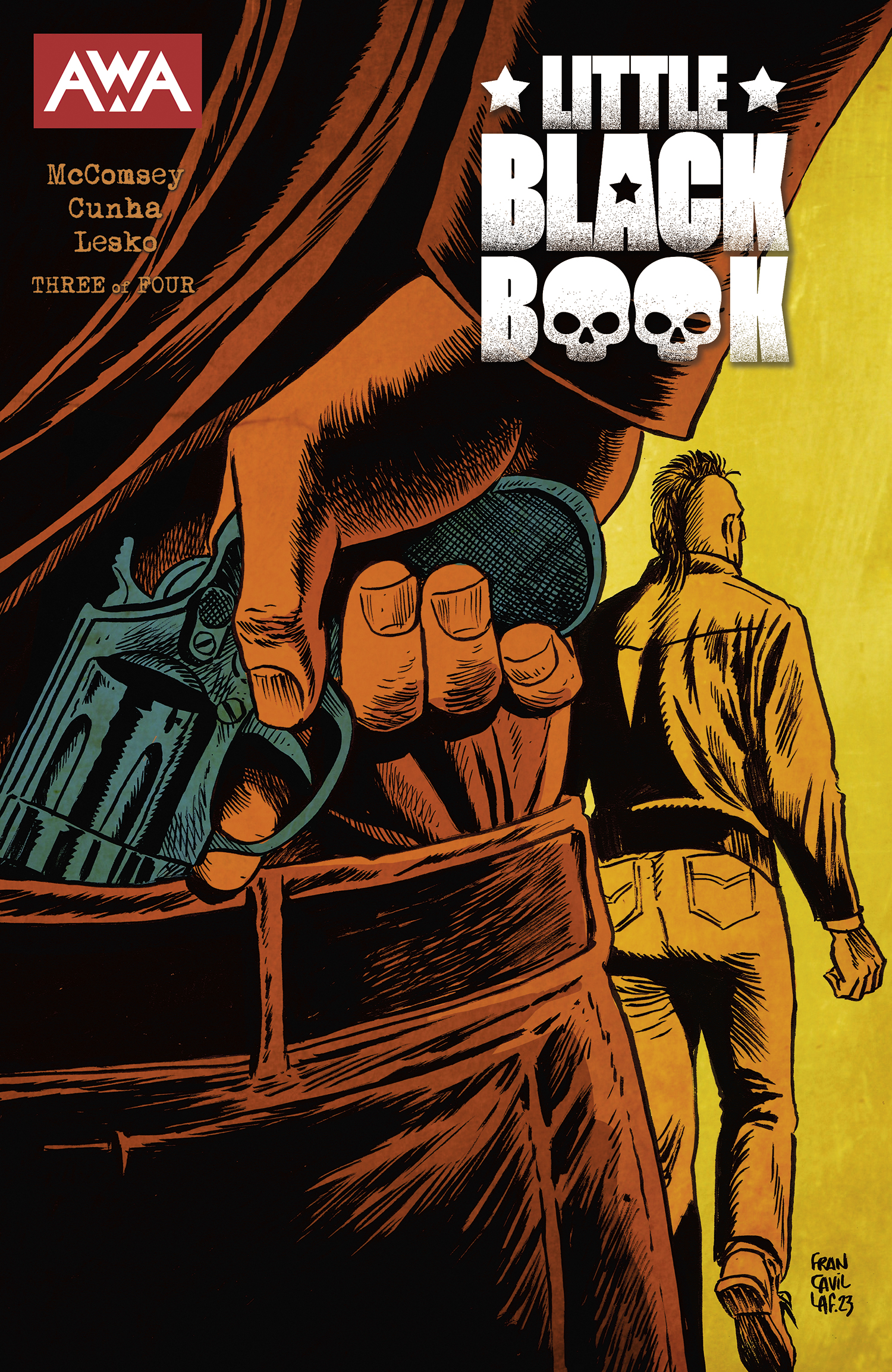 LITTLE BLACK BOOK #3 (OF 4) CVR A FRANCESCO FRANCAVILLA (MR)