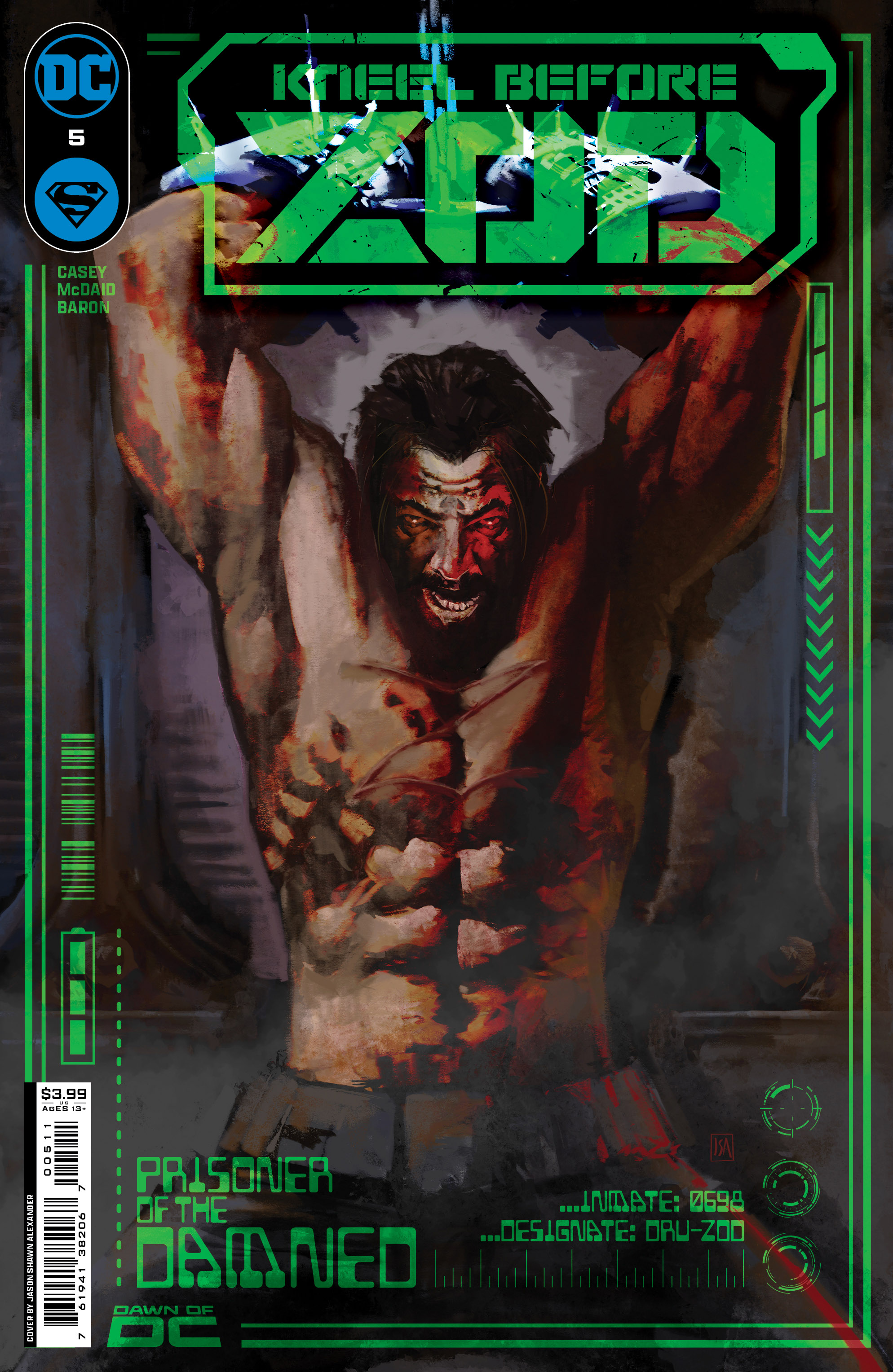 KNEEL BEFORE ZOD #5 (OF 12) CVR A JASON SHAWN ALEXANDER