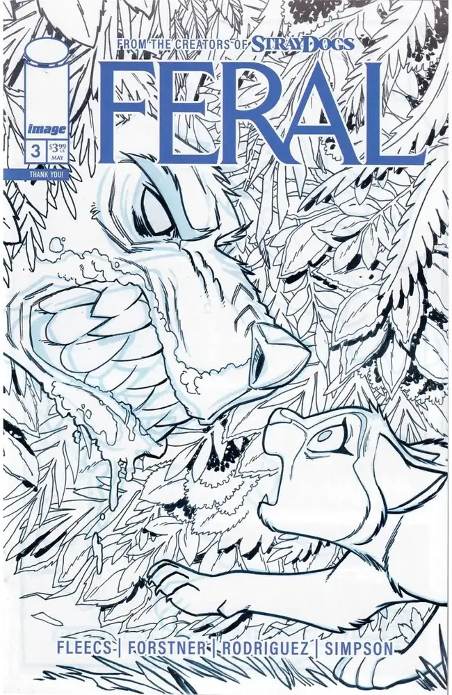 FERAL #3 CVR E THANK YOU VARIANT