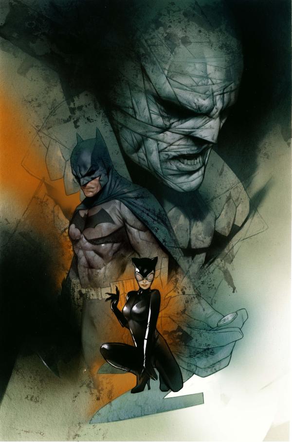 BATMAN #160 CVR G INC 1:25 BEN OLIVER CARD STOCK VAR