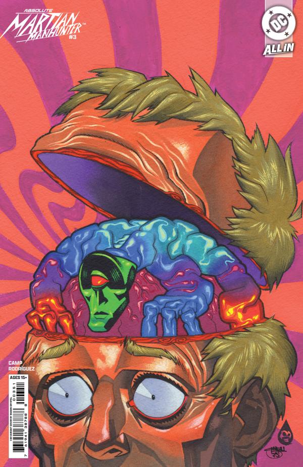 ABSOLUTE MARTIAN MANHUNTER #3 (OF 12) CVR E INC 1:50 SHAWN CRYSTAL CARD STOCK VAR