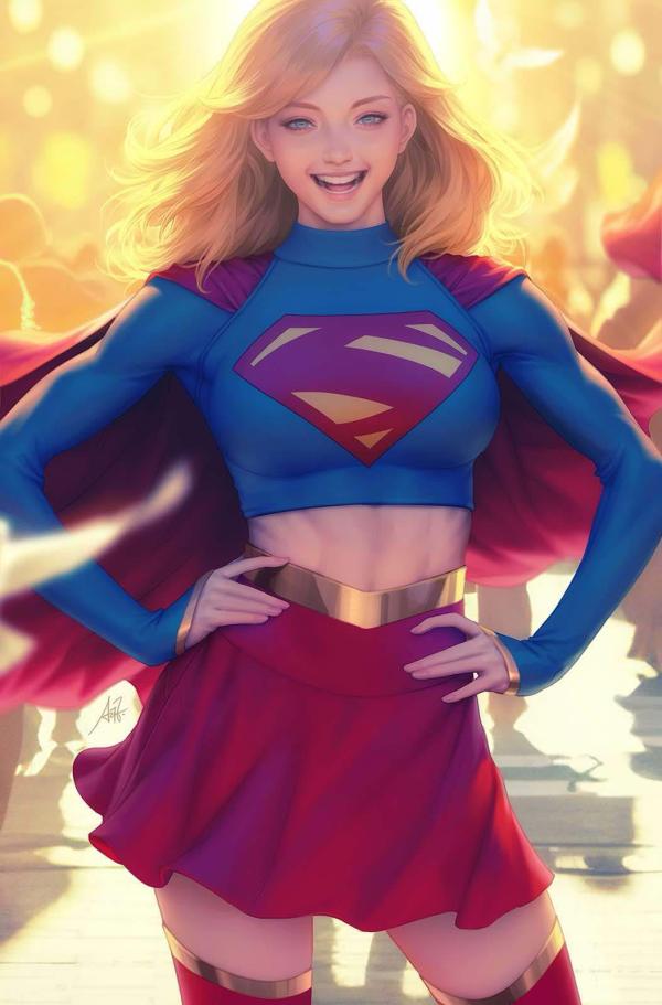 SUPERGIRL #1 CVR B STANLEY ARTGERM LAU CARD STOCK VAR